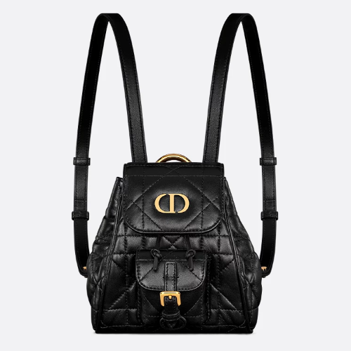 디올 DIOR Dior Caro 나노 백팩 블랙 매크로까나쥬 양가죽 S5237UNOZ_M900