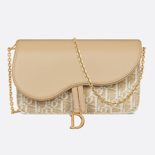 디올 DIOR Saddle 미디엄 체인 파우치 S5907CNKO_M925