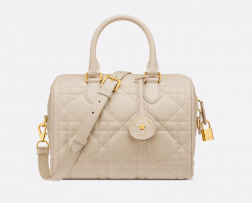 디올 DIOR Dior Groove 25 백 더스티 아이보리 매크로까나쥬 송아지 가죽 M1365UBOL_M49U