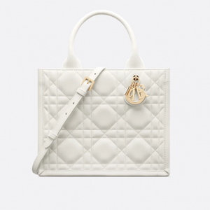 디올 DIOR Dior Book Tote 스몰 백 라떼 매크로까나쥬 송아지 가죽 M1325OWHP_M030