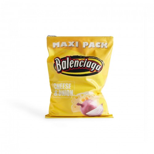 발렌시아가 BALENCIAG  칩스 백 옐로우 7414522AA4O7209