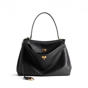 발렌시아가 BALENCIAG 여성 로데오 라지 핸드백 블랙 7897442ABV51000