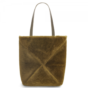 로에베 LOEWE 퍼즐 폴드 토트 - 시어링 A779G50X02