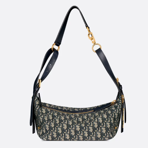 디올 DIOR D-Journey 스몰 백 블루 Dior Oblique 자카드 M2416UTZQ_M928