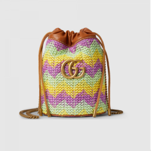 구찌 GG 마몽 수퍼 미니 버킷백 ‎780100 FAC58 8658