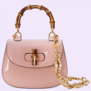 구찌 뱀부 1947 미니 탑 핸들백 724641 AABCE 6942