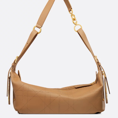 디올 DIOR D-Journey 미디엄 백 라이트 골드 톤 플랫 매크로까나쥬 M2417UBUQ_M34U