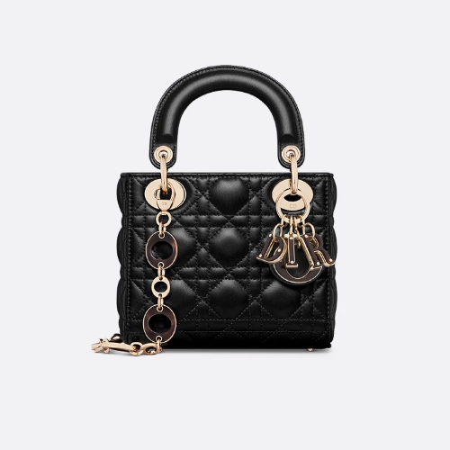 디올 레디 미니 블랙 양가죽 백 M0500ONJK_M900