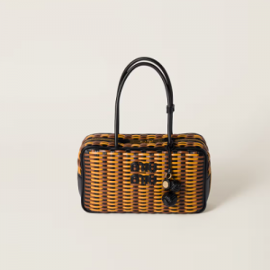 미우미우 가죽 보 백 5BB172_2IBL_F04HA