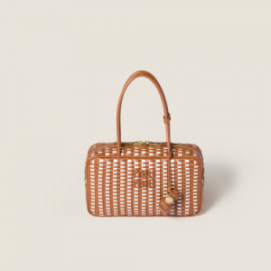 미우미우 가죽 보 백 5BB172_2IBL_F031W