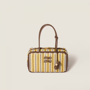 미우미우 가죽 보 백 5BB172_2IBL_F04HB