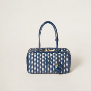 미우미우 가죽 보 백 5BB172_2IBL_F0X63