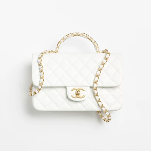 샤넬 핸들 장식의 스몰 플랩 백 AS5702-B21431-10601