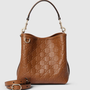 구찌 GG 엠블럼 스몰 버킷백 815118 AAFDV 2718