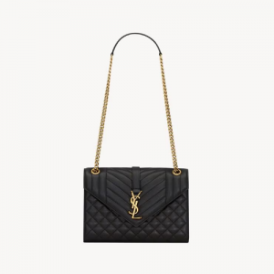 생로랑 SAINT LAURENT 믹스 마틀라세 램스킨 소재의 ENVELOPE 미디엄 백 600185AACT71000