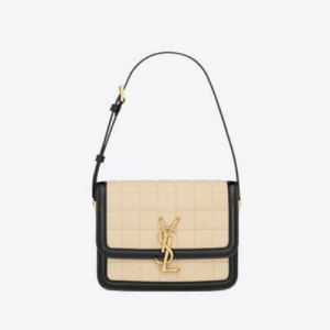 생로랑 SAINT LAURENT 퀼트 처리된 스웨이드 소재의 스몰백 739139AAB6Z9289