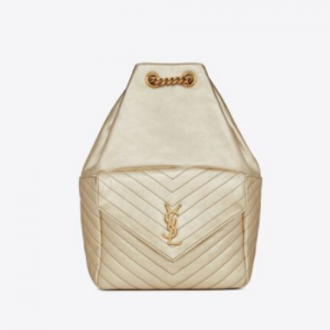 생로랑 SAINT LAURENT 라메 가죽 소재의 백팩 672609AAAAO7100