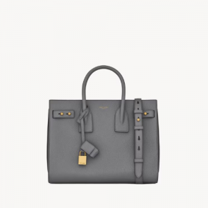 생로랑 SAINT LAURENT 부드러운 그레인 가죽 소재 스몰 데일리 백 717447DTI0W1112