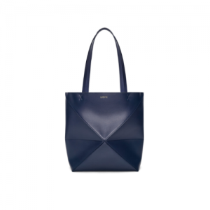 로에베 LOEWE 미디엄 퍼즐 폴드 토트 - 샤이니 카프스킨 A657G50X01-4467