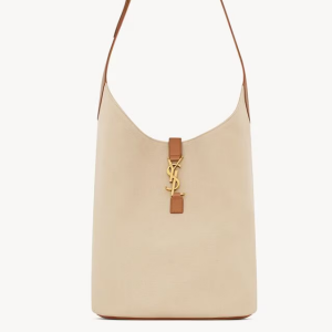 생로랑 SAINT LAURENT 캔버스 및 가죽 소재의 LE 5 À 7 호보백 793088FAC7T9856