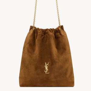 생로랑 SAINT LAURENT 스웨이드 소재의 JAMIE 라지 포숑 8283501U8P72916