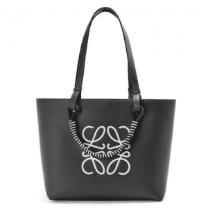 로에베 LOEWE 스몰 애너그램 토트 백 - 클래식 카프스킨 A717S72X11