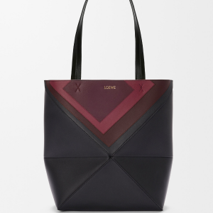 로에베  미디엄 퍼즐 폴드 토트 - 나파 카프스킨 A779G50X96-1101