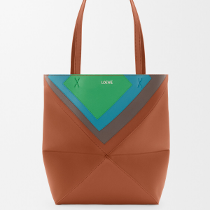 로에베 미디엄 퍼즐 폴드 토트 - 나파 카프스킨 A779G50X96-0143