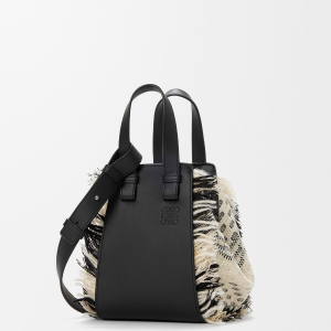 로에베  컴팩트 해먹 백 - 우븐 텍스타일 A538H13X59-1102