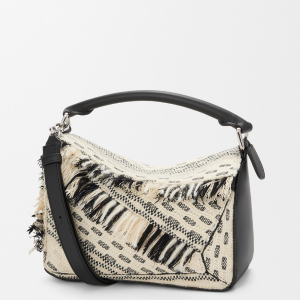 로에베 스몰 퍼즐 백 - 우븐 텍스타일 A510S21XCJ-1102