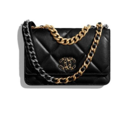 샤넬 CHANEL 체인 달린 CHANEL 19 지갑 AP0957 B01564 94305