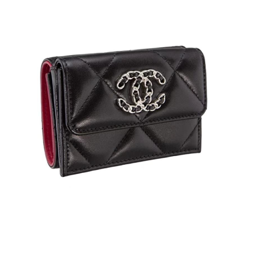 샤넬 CHANEL 19 스몰 플랩 지갑 AP1789 B07327 94305