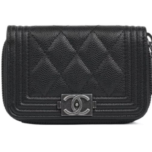 샤넬 CHANEL 지퍼 지갑 A80602 B01489 94305