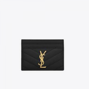 생로랑 SAINT LAURENT 그랑 드 뿌드르 엠보스드 가죽 소재의 CASSANDRE MATELASSÉ 카드 케이스 423291BOW011000