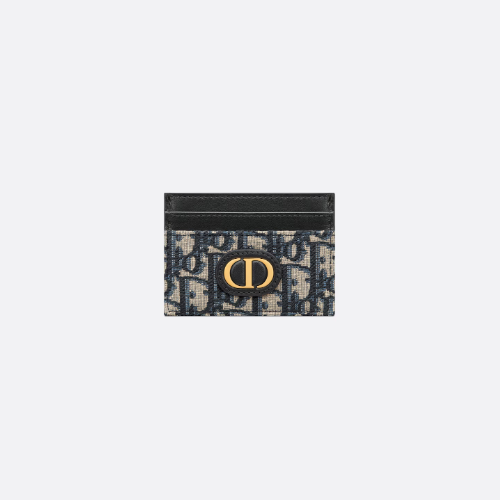 디올 30 Montaigne Freesia 카드 지갑 S2152UTZQ_M928