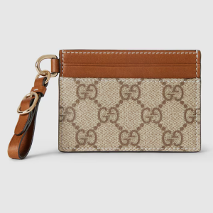 구찌 GUCCI GG 엠블럼 스트랩 카드 케이스 819121 FAD6L 9758