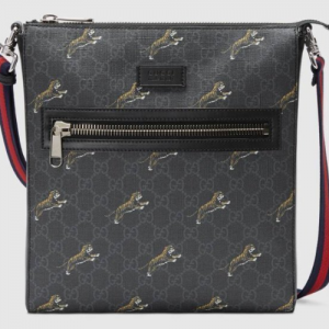 구찌 GUCCI GG 수프림 타이거 메신저 백 474137 G0KAN 8992