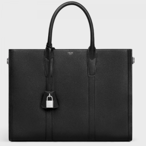 셀린느 CELINE 미디엄 카바스 - 서플 카프스킨블랙 116273FGA.38SI