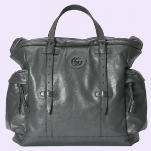 구찌 GUCCI 토널 더블 G 드로우스트링 토트백 725664 AABDG 1126