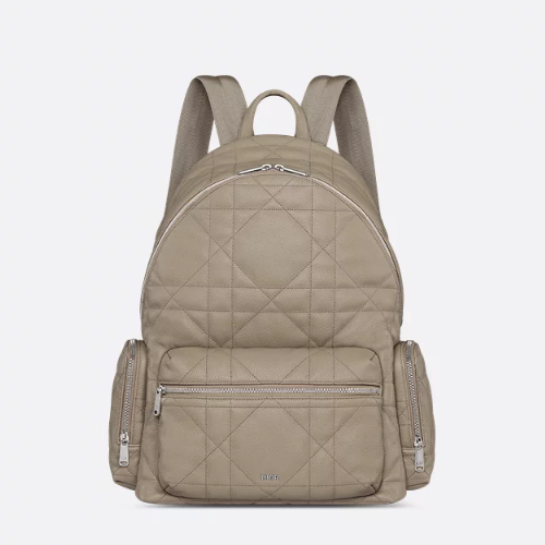 디올 백팩 &베이지 맥시까나쥬 송아지 가죽 1ESBA220MNE_H740